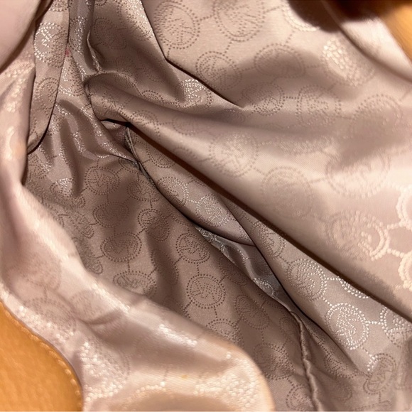 Vintage Michael Kors Fulton Large Brown Leather Shoulder Bag - Picture 11 of 15